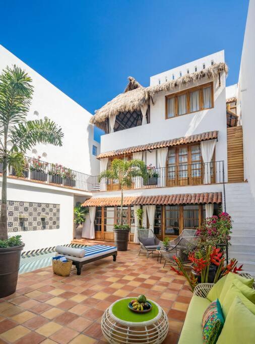 Casa Da Lusso Mexican Style Hacienda 푸에르토 발라타 외부 사진